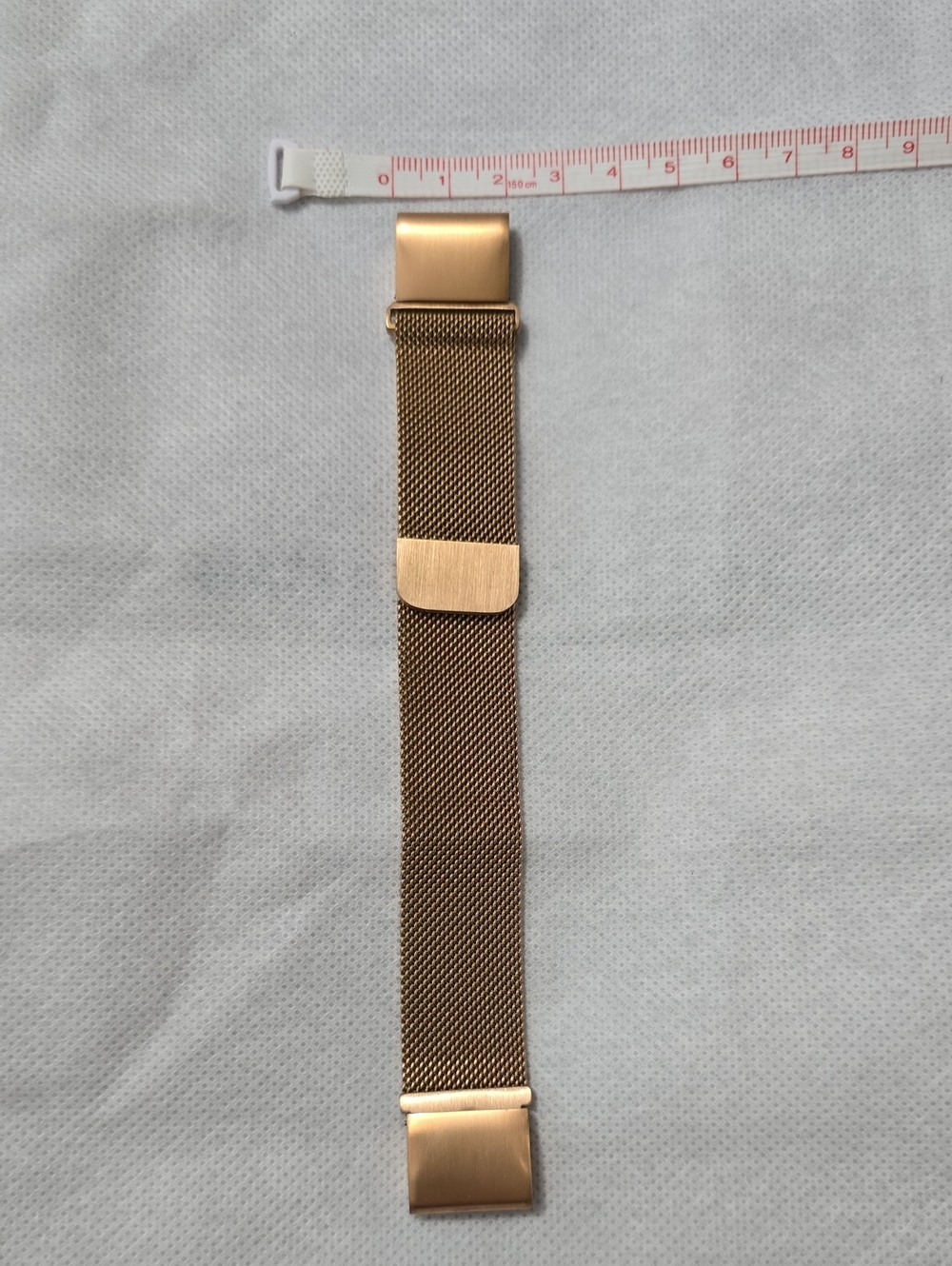 Rose Gold Milanese Mesh Watch Band